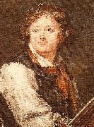 HALL, Peter Adolf Self-portrait oil painting